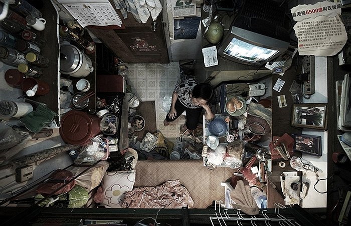 Đây là nơi ở của những người thuộc tầng lớp nghèo khổ ở Hongkong