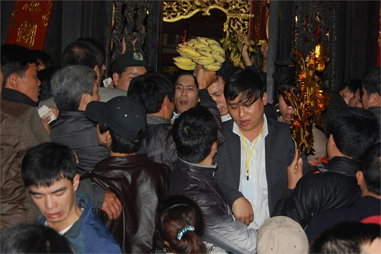 Đã cướp được lộc nhưng người này không thế thoát ra ngoài