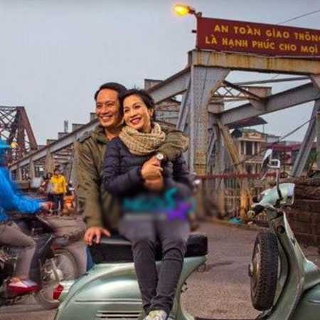 Ảnh vợ chồng Xuân Bắc, Tự Long thời mới cưới