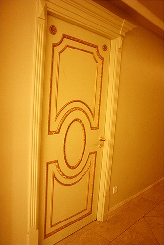 Bất kỳ cánh cửa nào trong Tràng Tiền Plaza cũng được làm hết sức cầu kỳ, mang phong cách đế vương. Được biết, ông chủ mới của trung tâm mua sắm này đã phải cất công sang tận Pháp - nơi lưu giữ bản thiết kế những ngày đầu của Tràng Tiền Plaza - để có 