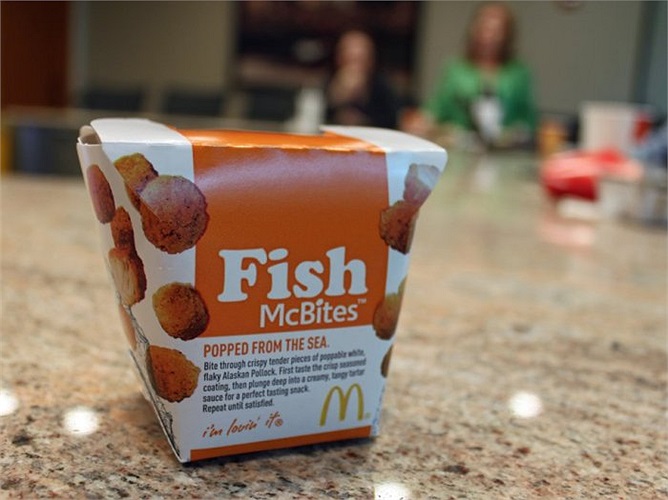 Sản phẩm được tạo ra ở nhà bếp nhưng chưa có bán tại cửa hàng 