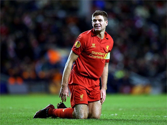 Đội trưởng Gerrard xếp thứ 19 có 32 triệu bảng