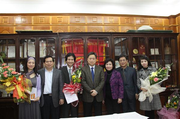 Chí Trung, Lê Khanh, Anh Tú lên chức Phó Giám đốc