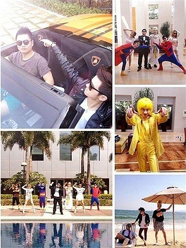 Lối sống xa hoa của Trương khiến cư dân mạng xôn xao