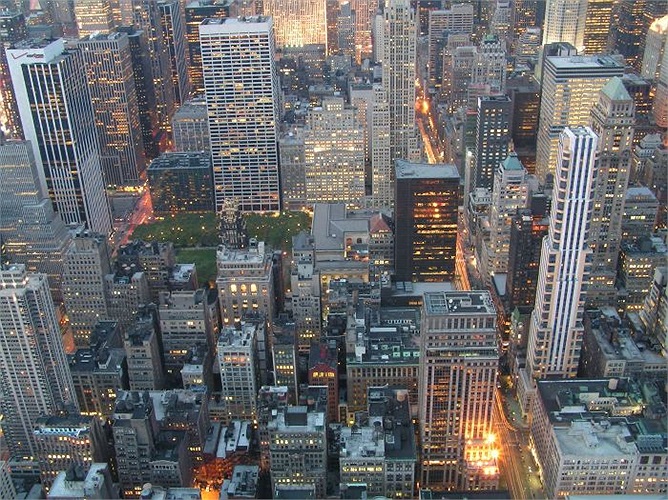 Newyork (Mỹ): Giá bất động sản: 21.800 USD - 24.100 USD/m2 