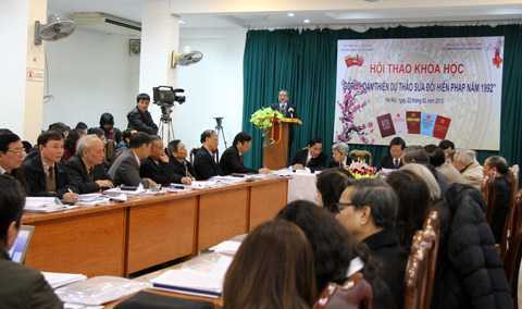 Dự thảo Hiến pháp chưa thể hiện rõ quyền của dân