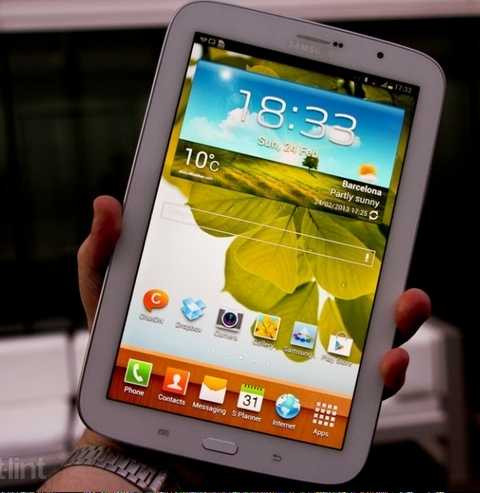 Galaxy Note 8.0 hơn hẳn iPad Mini và Nexus 7?