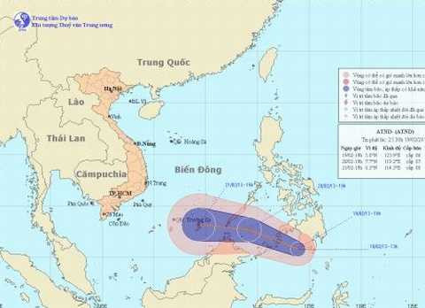 Gió Đông Bắc tràn về, biển Đông sắp có bão