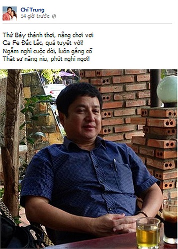 NSƯT Chí Trung vừa nhận quyết định bổ nhiệm vị trí Phó giám đốc nhà hát Tuổi Trẻ. Nhưng Táo Giao thông dường như vẫn mải mê với nắng và gió của Tháng Ba Tây Nguyên.