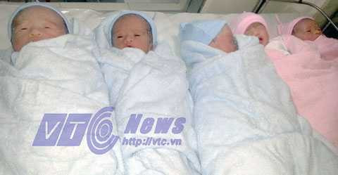 Kỳ diệu ca sinh 5 thành công đầu tiên tại VN