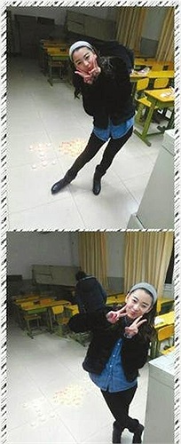 Lưu Chỉ Vi 18 tuổi ở thành phố Lô Châu, tỉnh Tứ Xuyên, Trung Quốc