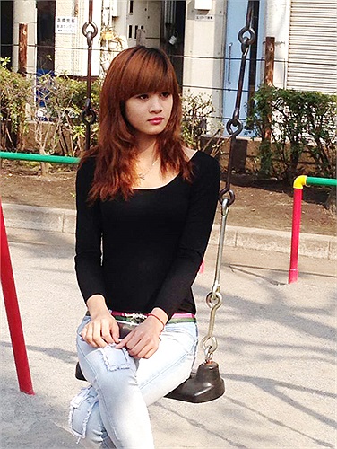 Cô bạn này chia sẻ: cái Tết đầu tiên pải xa gia đình, bạn bè và tất cả những người thân khiến mình luôn phải rơi nước mắt... muốn về Việt Nam lắm