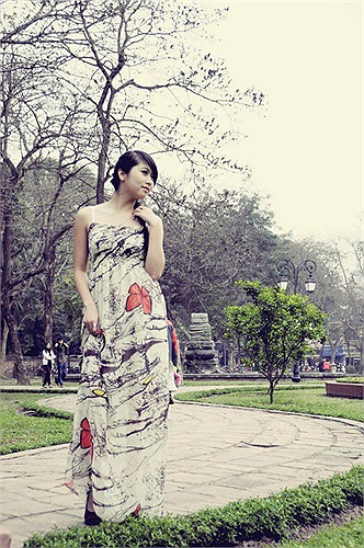 Cô gái xinh đẹp này là một người con của Thủ đô ngàn năm văn hiến. Phương Anh hi vọng rằng cuộc thi là một cơ hội để cộng đồng người Việt Nam tại Nhật Bản đoàn kết, gắn bó với nhau hơn