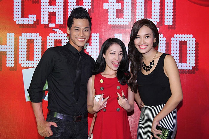Hằng Bingboong, Phan Ngọc Luân và Ái Phương.