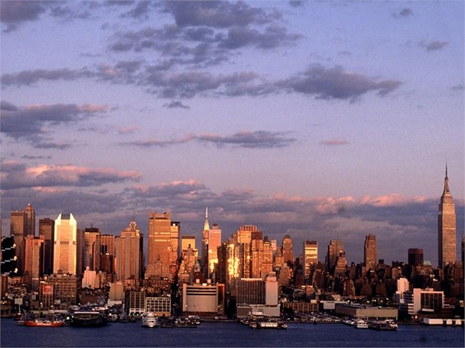 2.New York (Mỹ): 70 tỷ phú