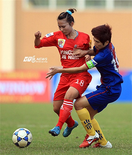 Hai bàn thắng của đội chủ nhà được ghi bởi của các tuyển thủ Nguyễn Thị Nguyệt và Nguyễn Thị Tuyết Dung ở các phút 27 và 33.