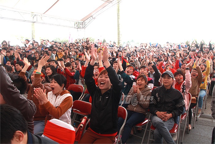 Không khí nhiệt huyết của tuổi trẻ luôn sục sôi