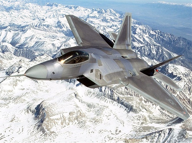 Máy bay chiến đấu tàng hình thế hệ thứ 5 F-22 Raptor