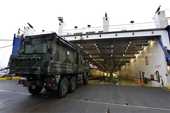 Hệ thống tên lửa Patriot của Đức lên đường chuẩn bị sang Thổ Nhĩ Kỳ