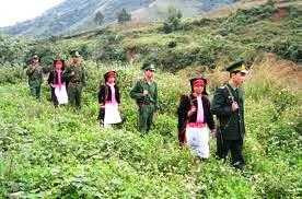 Ảnh: Sắc xuân rực rỡ biên giới