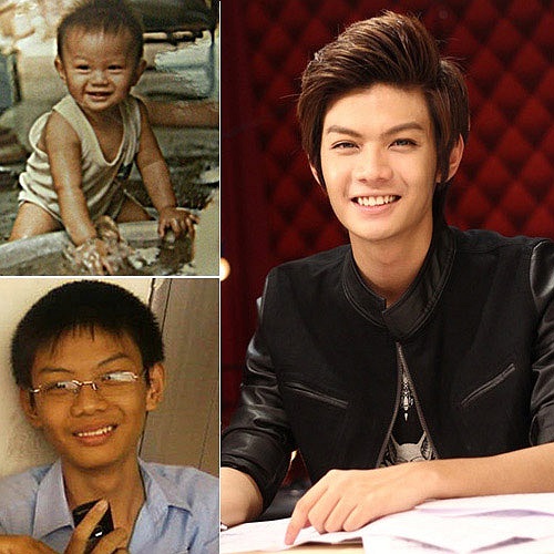 Nam ca sĩ Đào Bá Lộc cũng khiến fan chao đảo khi lộ ảnh da đen trước khi được nổi tiếng trong cuộc thi The Voice.