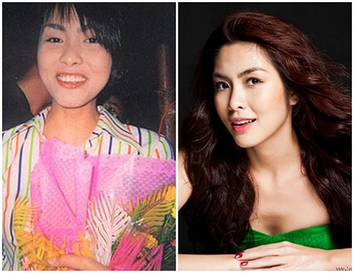 Vẫn là một nụ cười tươi trẻ và thánh thiện, nhưng Tăng Thanh Hà ngày nay đẹp sang trọng hơn nhiều so với thời xưa.