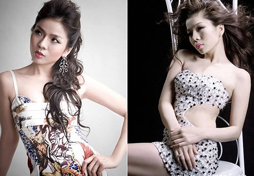 Năm 2002 khi mới bắt đầu gia nhập làng giải trí, Lệ Quyên có nhan sắc tầm trung. Sau 11 năm, cô đẹp gợi cảm và nổi tiếng hơn.