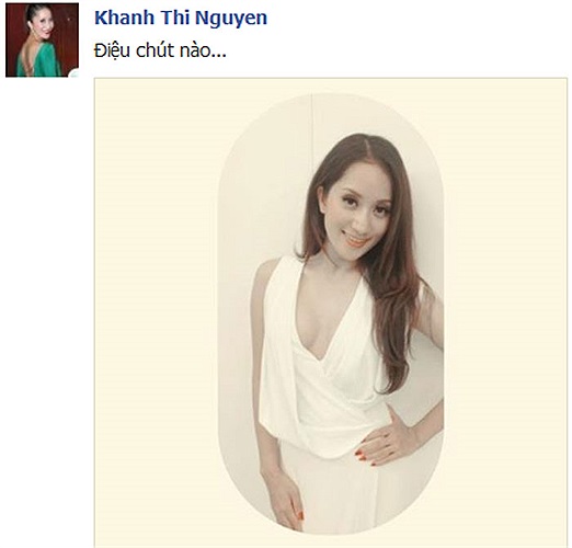 Khánh Thy làm điệu