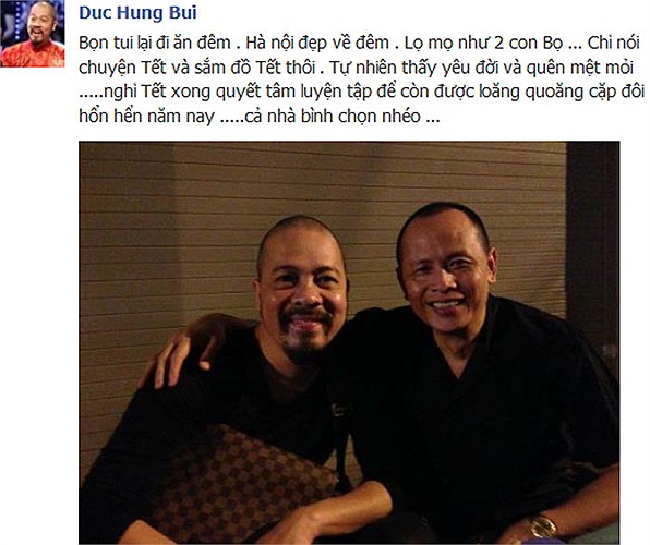 Cặp đôi hổn hển NTK Đức Hùng và giám đốc Cát Tiên Sa Phạm Quang Minh