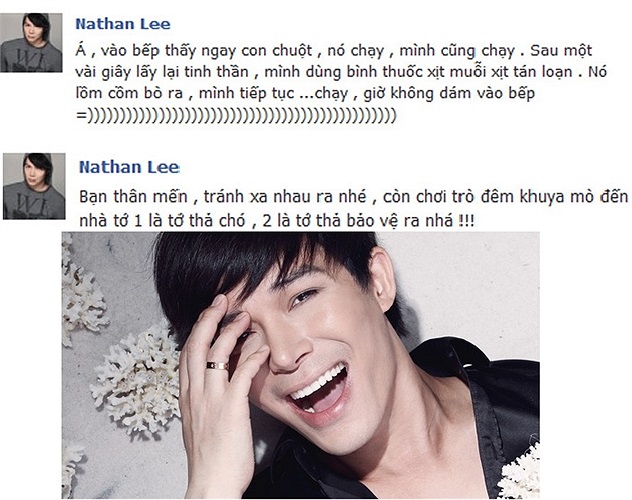 Kèm lời dọa dẫm không biết nên thả chó hay gọi bảo vệ khi bị quấy rối đêm khuya.