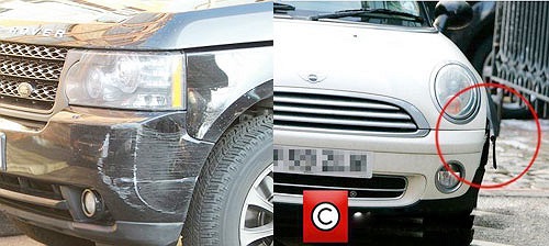 Không ngoan như Shakira, cô bồ Helen Flanagan của sao trẻ Man City Scott Sinclair vừa gây tai nạn đâm xe liên hoàn