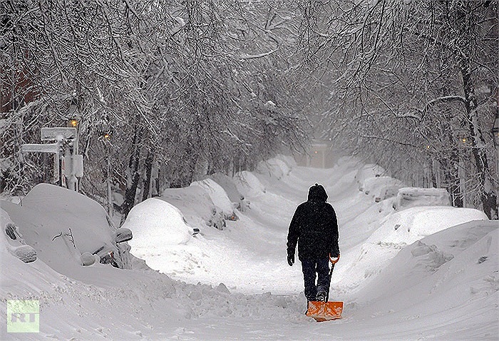Bão tuyết rơi dày khiến Tổng thống Obama phải ban bố tình trạng khẩn cấp ở bang Connecticut