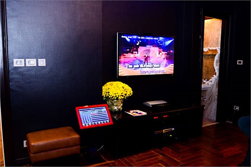 Dàn karaoke để giúp thư giãn mỗi khi mệt mỏi, stress.