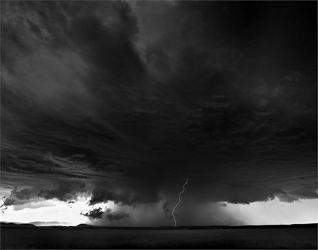 Bức ảnh Wall Cloud chụp tại Davidson, Wyoming năm 2009. 