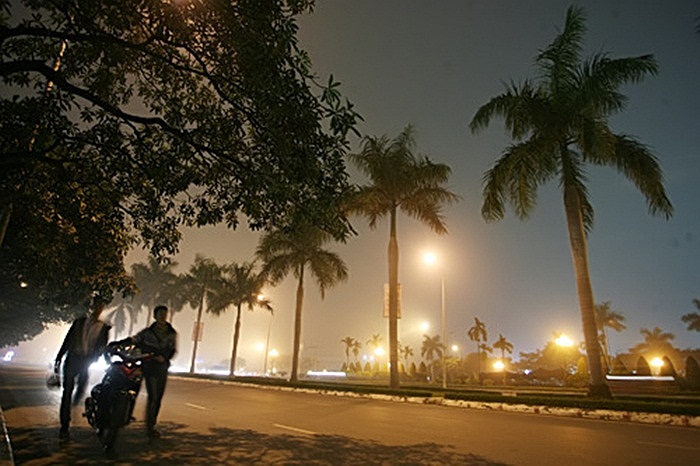 Khu vực đường Lê Đức Thọ.