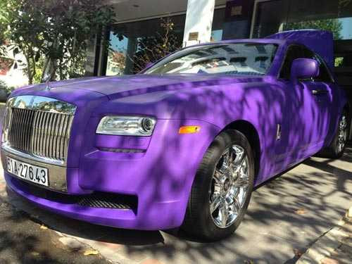 Cường đôla phủ màu ‘độc’ cho Rolls-Royce