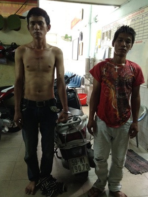 Cướp đá văng xe đặc nhiệm hình sự trên phố Sài Gòn