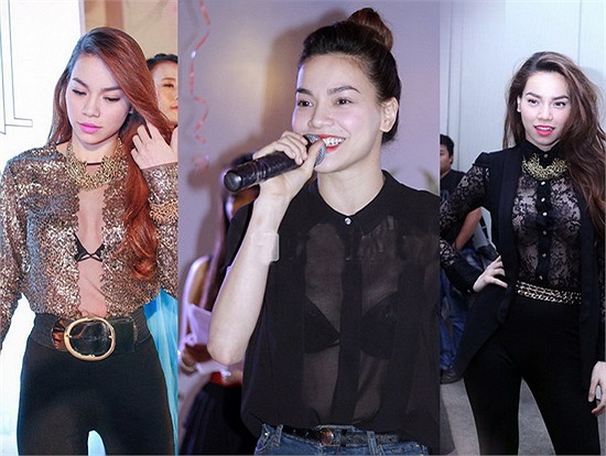 Mặc cho khá nhiều người đẹp bị chỉ trích vì diện đồ xuyên thấu gây phản cảm, Hà Hồ vẫn bình chân như vại khi thể hiện rất rõ sự tinh tế, khéo léo, tôn vinh vẻ gợi cảm khi chọn kiểu thời trang táo bạo này.