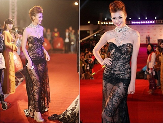 Tại thảm đỏ lễ khai mạc Liên hoan phim quốc tế Hà Nội cuối năm 2012, người mẫu có nghệ danh Pink Q khiến các khách mời hoảng hốt vì cách cô ăn vận táo bạo. 