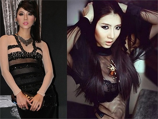 Dám nude để... bảo vệ môi trường, nên khi Ngọc Quyên không ngại ngần với phong cách váy ren xuyên thấu khoe nội y táo bạo, nhiều người cũng chẳng lấy làm bất ngờ.