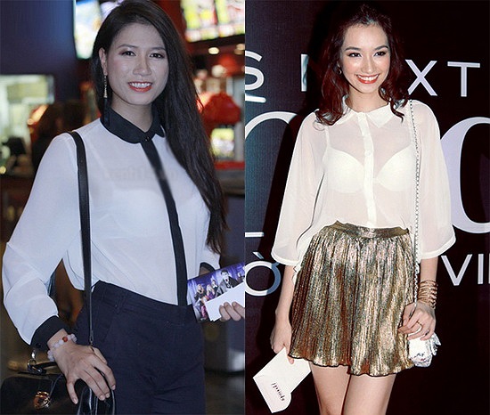Người mẫu Trang Trần và Trúc Diễm