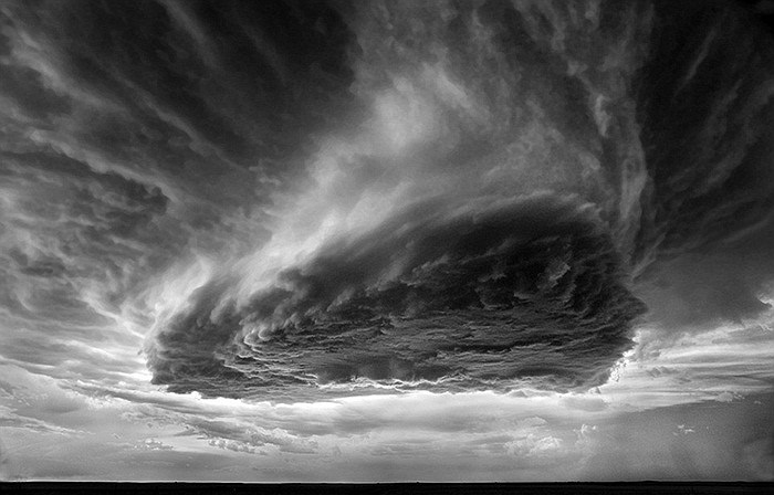 Đệm mây hùng vĩ trên bầu trời