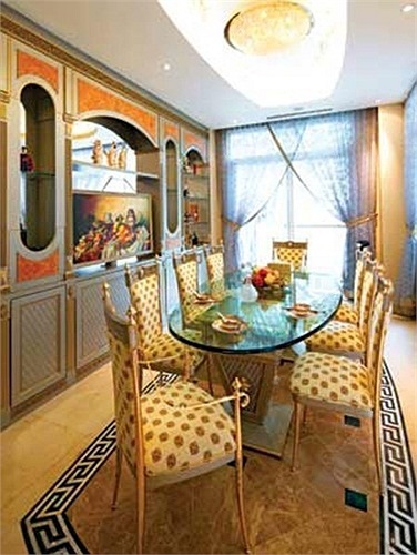 Phòng ăn ấm cúng