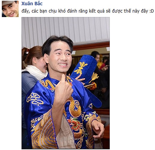 Xuân Bắc: kết quả của chịu khó đánh răng