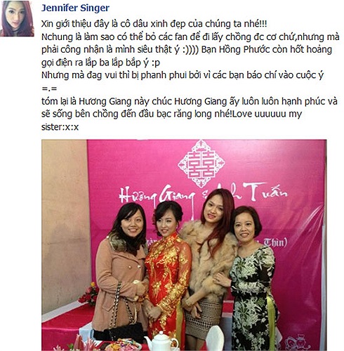 Sự thật đám cưới của Hương Giang Idol.