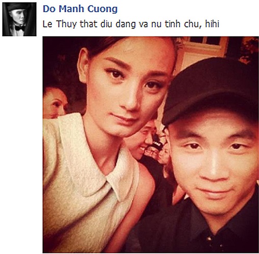 Đỗ Mạnh Cường và Lê Thúy dịu dàng