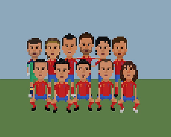 Đương kim vô địch Euro 2012, đội tuyển Tây Ban Nha 