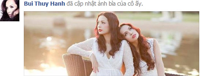 Ảnh bìa trang cá nhân cực đẹp của siêu mẫu Thúy Hạnh.