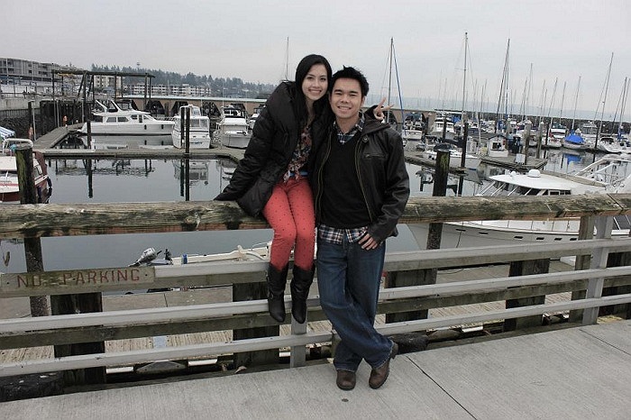 Một số hình ảnh lãng mạn khác của Huyền Trang - Triệu Hoàng.