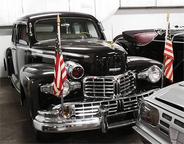 Chiếc Lincolhn năm 1942 này được đặt hàng một ngày sau vụ tấn công Trân Châu cảng cho Tổng thống Mỹ Roosevelt. 